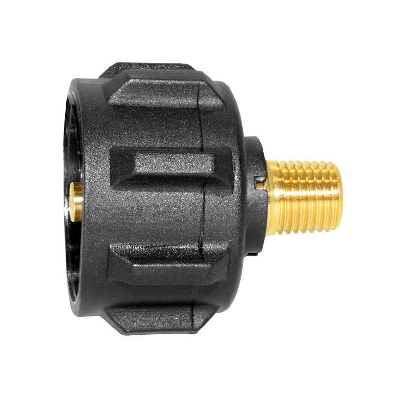 Hooshing QCC1 Propane Gas Fitting Adapter With 1/4 Inch NPT Male Pipe Thread, Pack of 1 - Image 4